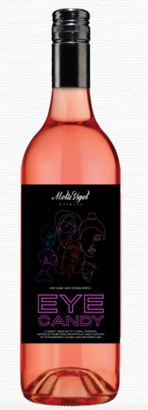 St. Julian Winery Motu Viget Eye Candy Sweet Rose, Michigan, USA (750ml)