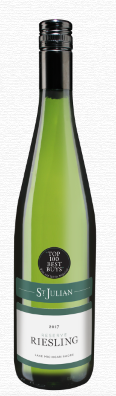 St. Julian Winery Reserve Riesling, Michigan, USA (750ml)