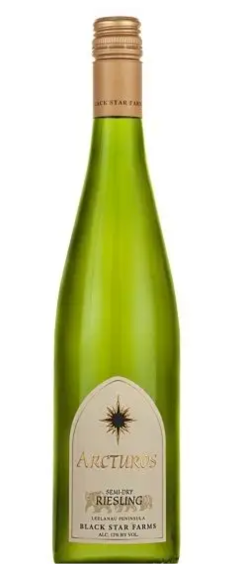 2022 Black Star Farms 'Arcturos' Semi Dry Riesling, Old Mission Peninsula, USA (750ml)