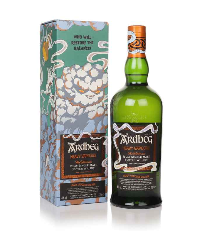 Ardbeg 'Heavy Vapours' Single Malt Scotch Whisky, Islay, Scotland (750ml)