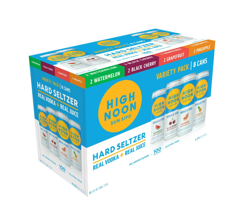 High Noon Variety Pack, USA (12pk Cans 355ml)