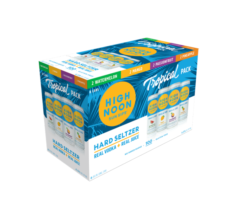 (24pk cans) High Noon Tropical Variety Pack, USA (12oz)