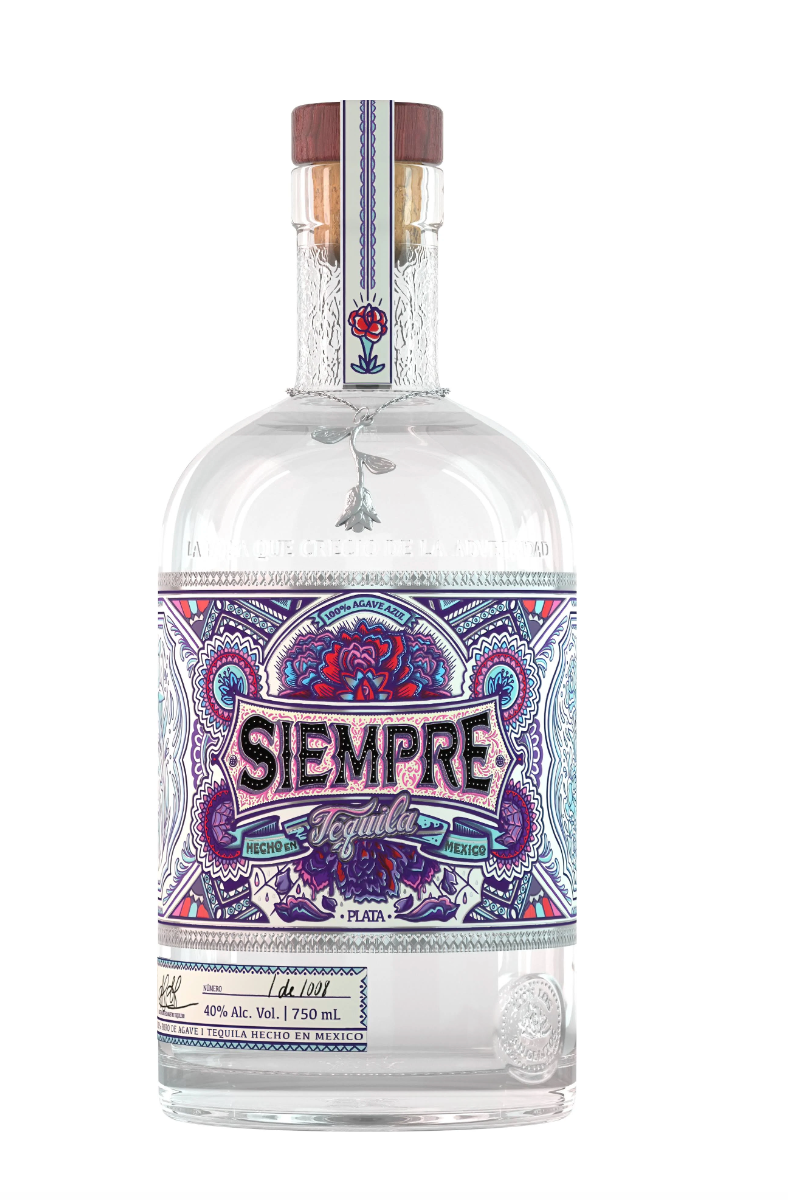 Siempre Tequila Plata, Mexico (750ml)