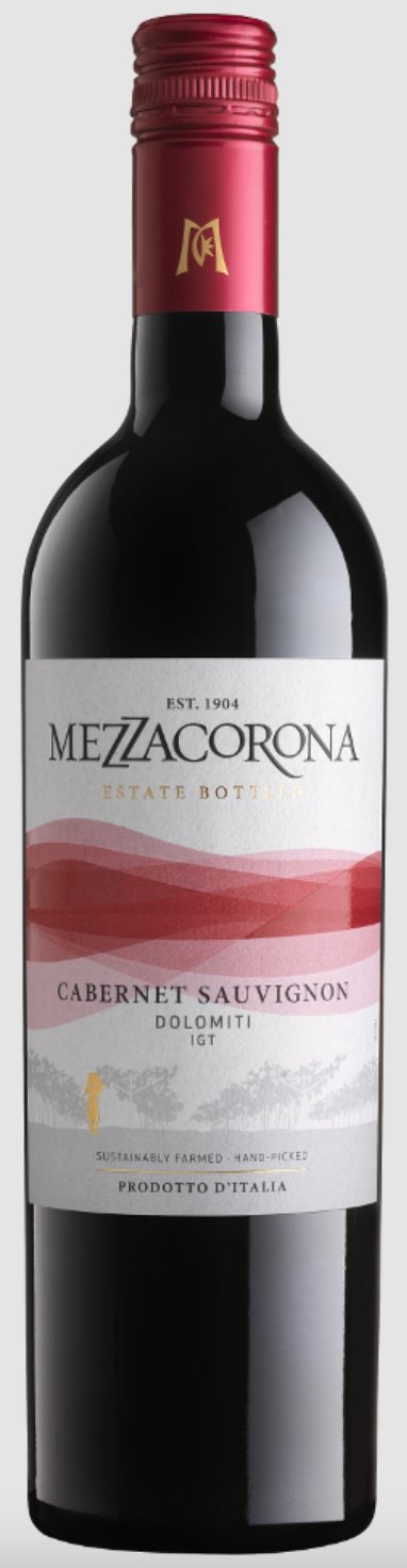 2024 Mezzacorona Cabernet Sauvignon Vigneti delle Dolomiti IGT, Trentino-Alto Adige, Italy (750ml)