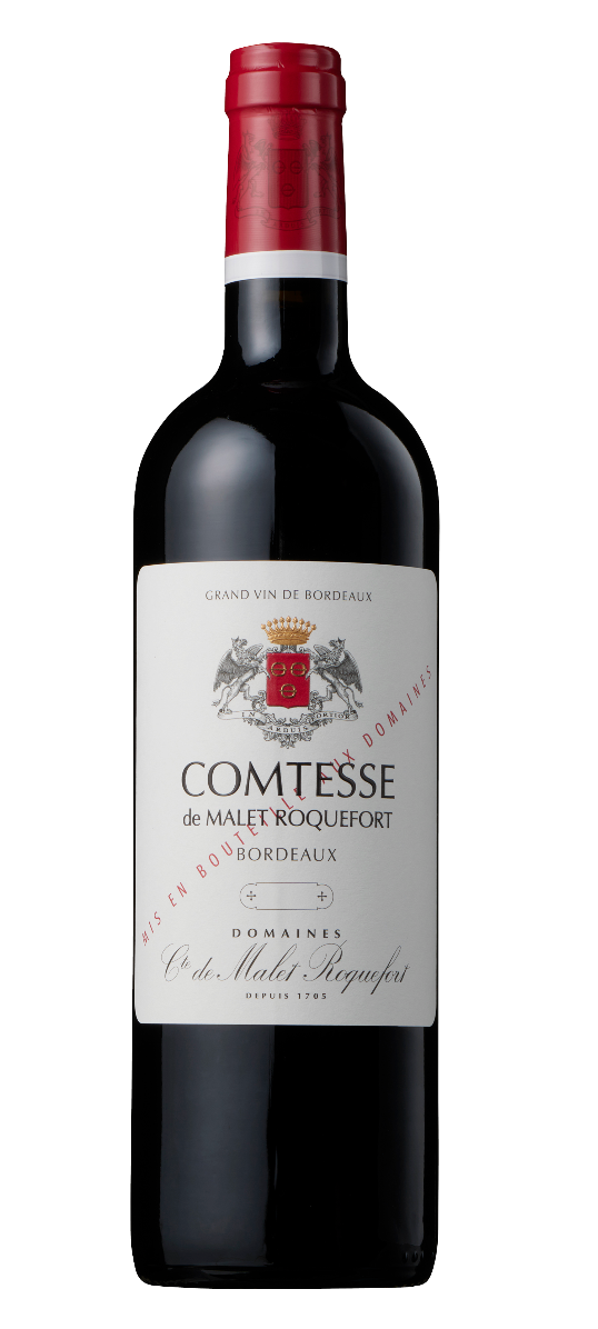 2022 Comtesse de Malet Roquefort, Bordeaux Superieur, France (750ml)