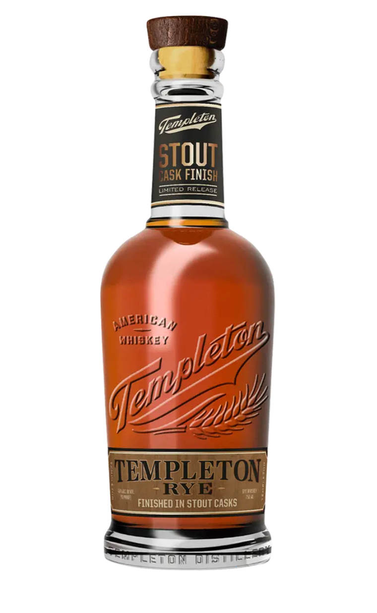 Templeton Rye Stout Cask Finish Whiskey, Iowa, USA (750ml)