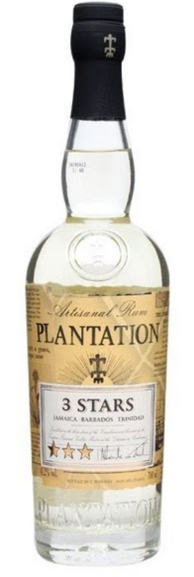 Plantation 3 Stars Rum, Barbados (1L)