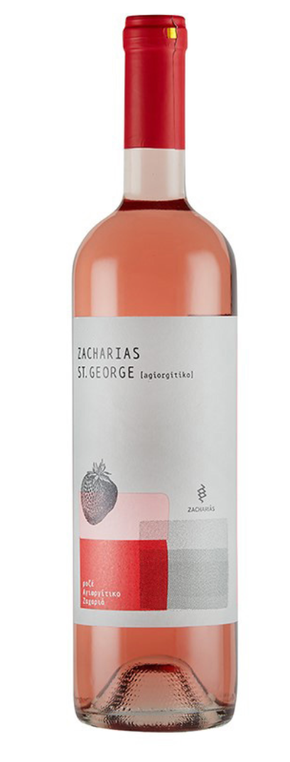 2023 Zacharias Vineyards St. George Rose, Peloponnese, Greece (750ml)