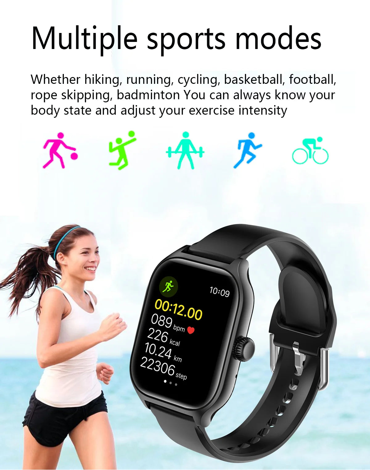 HOMEFISH New Smart Watch H9 Pro MAX  C20  HD Display Bluetooth Call Message Alert Sports Mode Smartwatch For Men Women