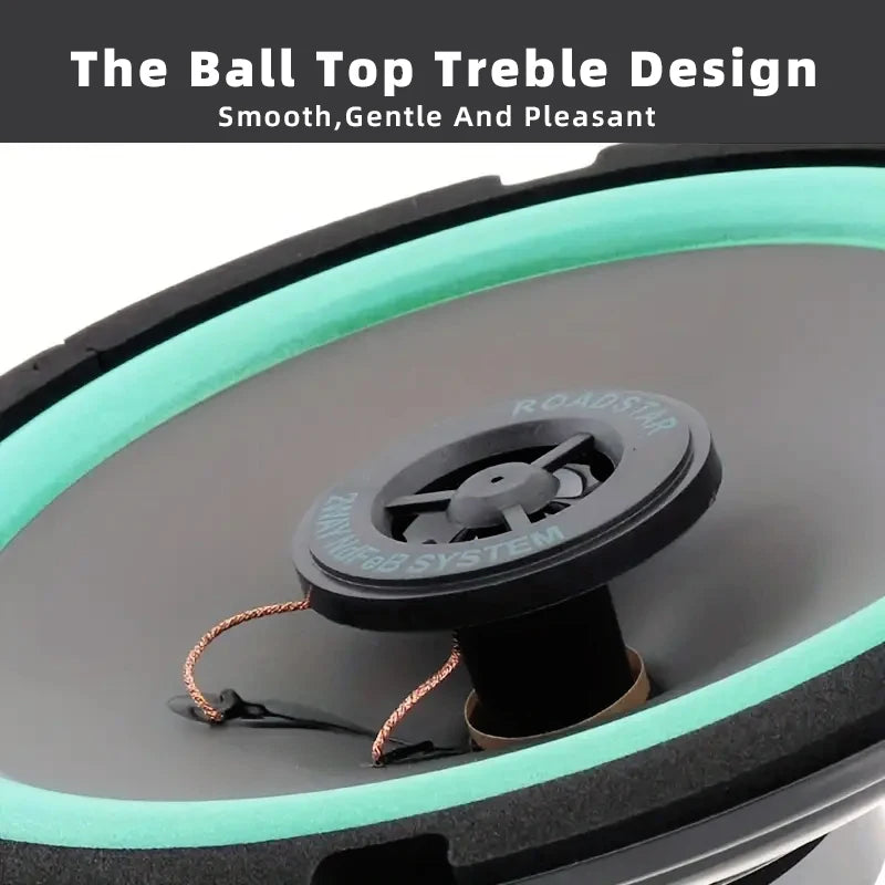 1PC 5 Inch Car Speakers Coaxial Subwoofer Universal Automotive Audio HiFi Music Full Range Frequency Car Stereo Speaker