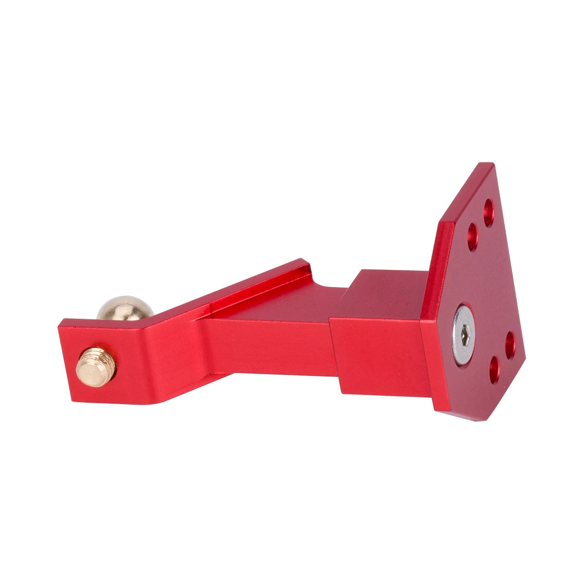1Pcs CNC Aluminum RC Trailer Hook Drop Hitch Receiver for 1/10 RC Crawler Car D90 Upgrade Parts