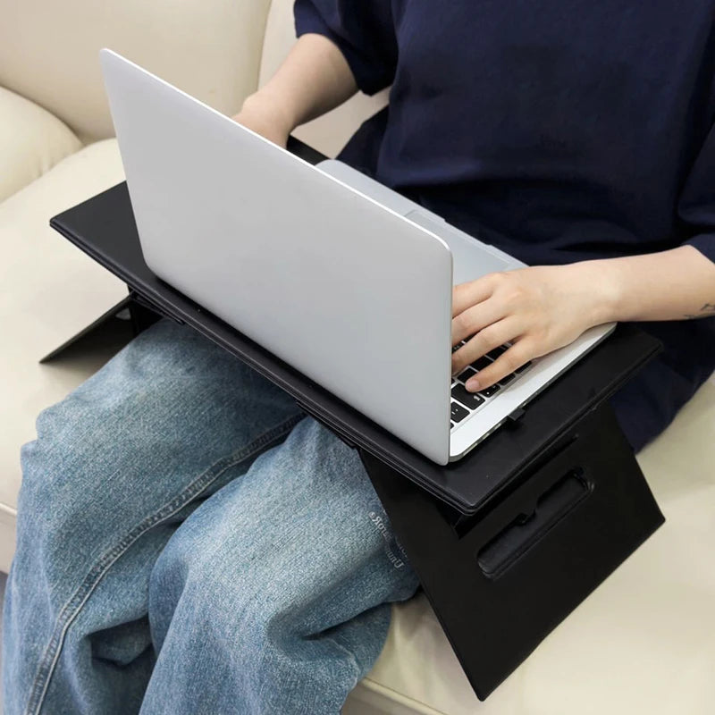 45*25*1.56cm Foldable Laptop Work Table Mini Portable Notebook Computer Holder Car Living Room Sofa Bed Working Reading TV Plays