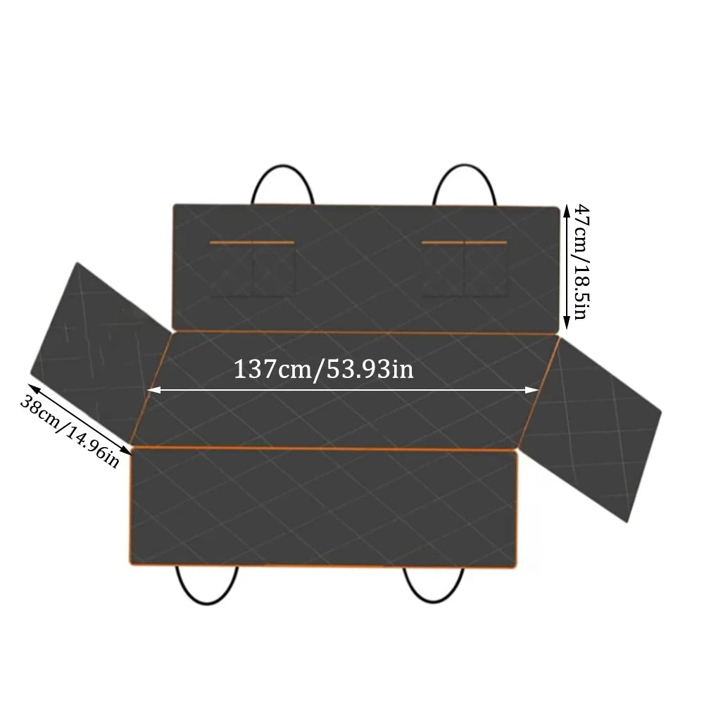 Ideal Car seat Cover, Upgrade Your Car Seats with this Waterproof, Scratch-Resistant Dog Hammock Cover!
