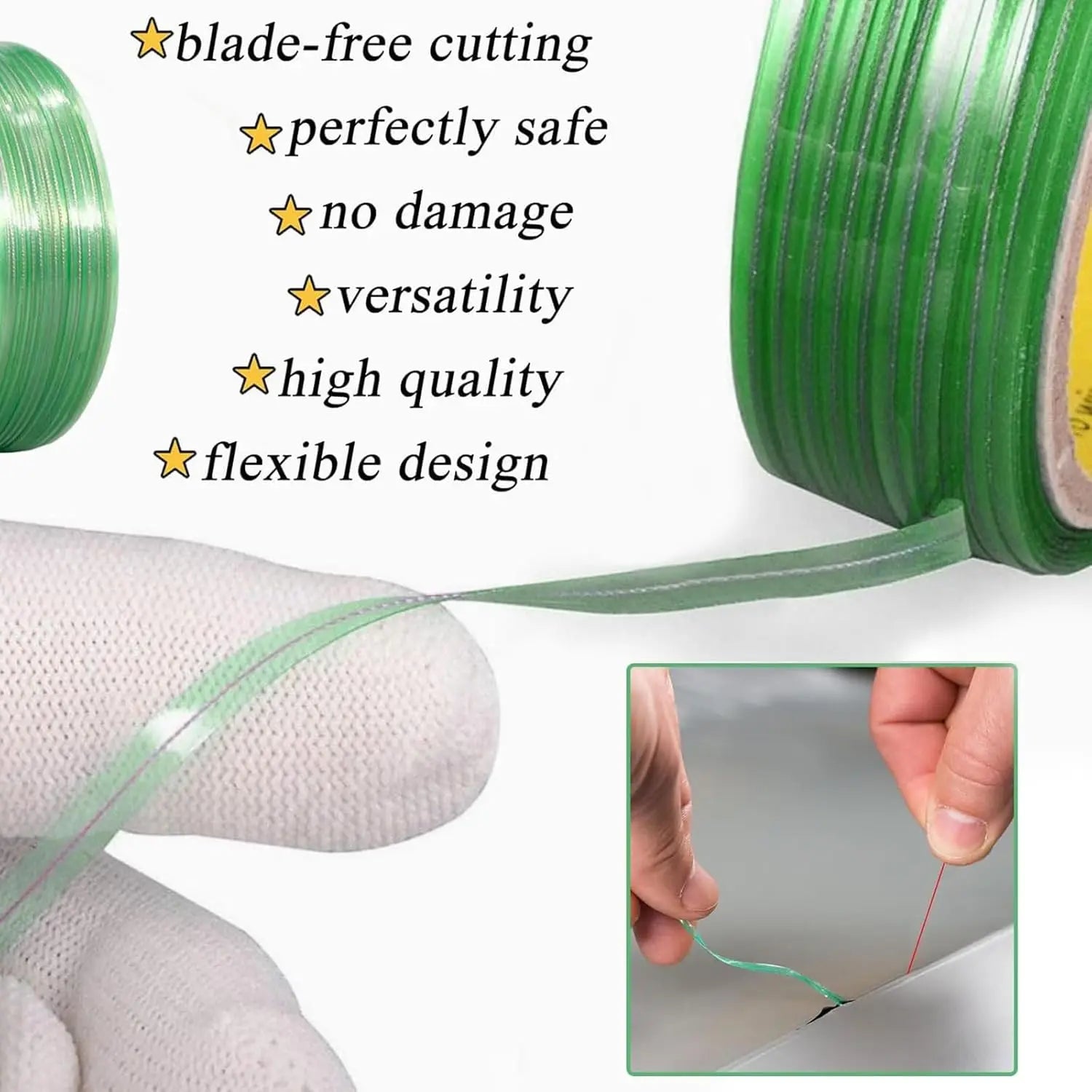 Vehicle Color Change Film Knifeless Finish Line Tape Kit Vinyl Wrap Tools for Car Stickers Design Cutting Line Graphic Film Tool
