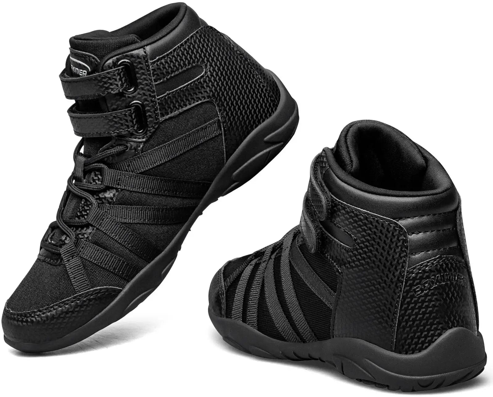 BAXINIER Girls High Top Cheerleading Shoes, Professional Lightweight Youth Cheer Competition Sneakers, Dance Training Footwear