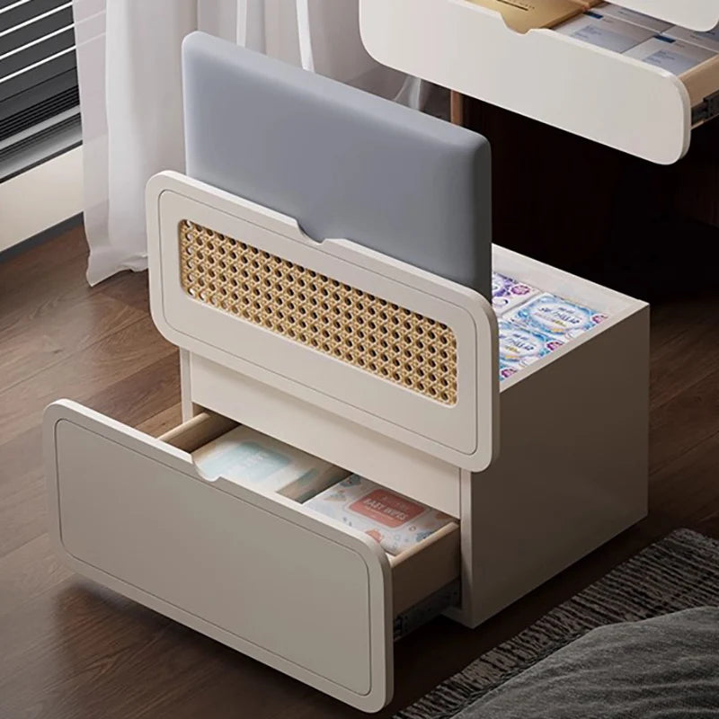Dressing Table Bedroom Minimalist Design New Mini Bedside Table Storage Elegant Stylish Coiffeuse Maquillage Meuble Furniture