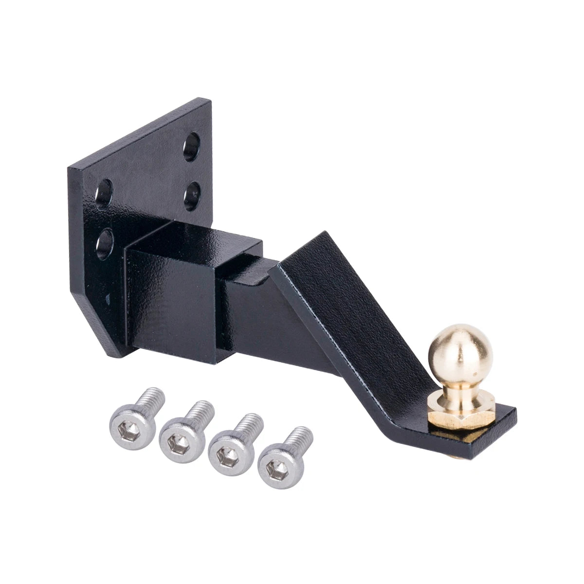 1Pcs CNC Aluminum RC Trailer Hook Drop Hitch Receiver for 1/10 RC Crawler Car D90 Upgrade Parts