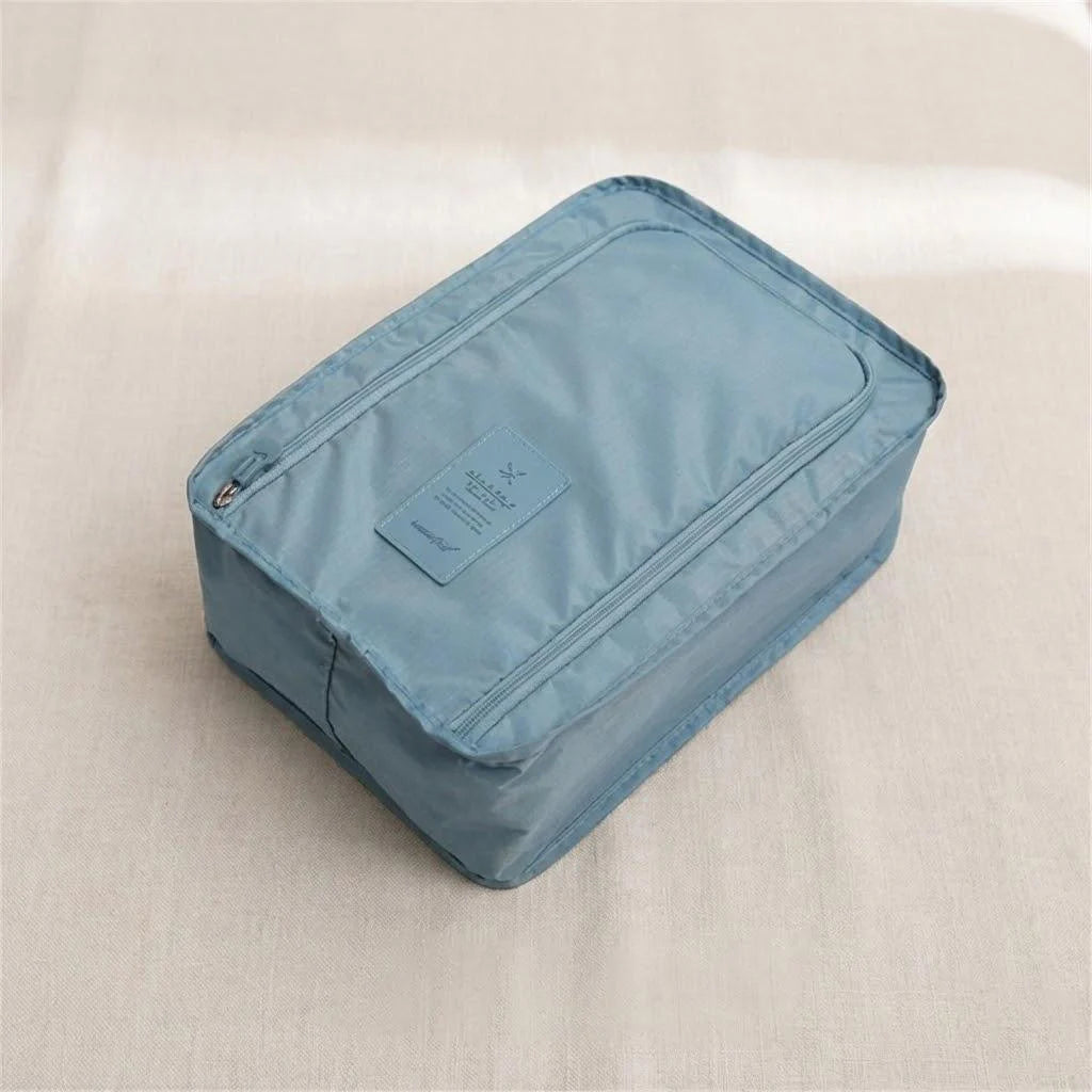 Portable Travel Shoe Organizer Bag Multifunctional Storage Pouch Home Shoe Storage Zip Lock Bag for Easy Sorting