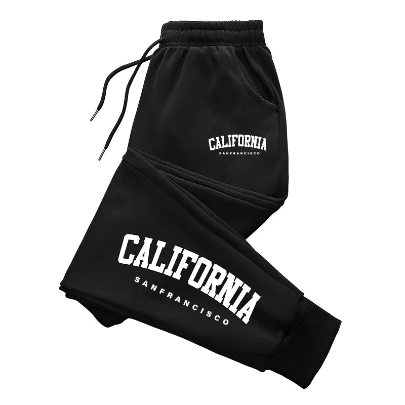 Hot Sales Mens Sweatpants Printing Casual Pants Outdoor Gym Sports Jogging Pants Autumn Winter Man Trousers Fitness Sportswear