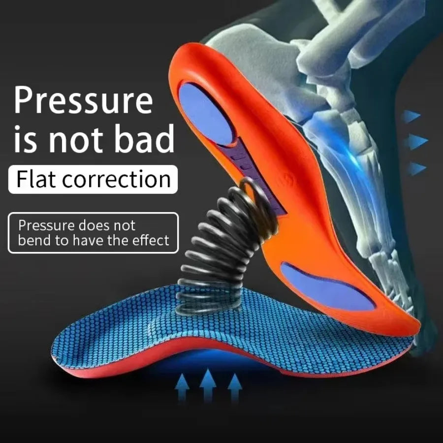 1Pair Sport Insoles for Shoes Sole Shock Deodorant Breathable Cushion Running Insoles for Feet Man Women Orthopedic Insoles