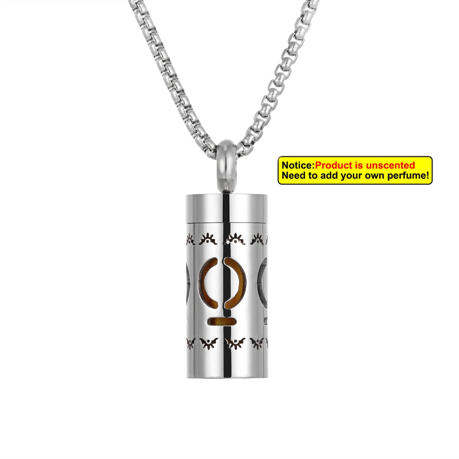 New Stainless Steel Aromatherapy Hollow Out Pendant Angel Wings Pattern Perfume Lockets Essential Oil Diffuser Necklace Jewelry