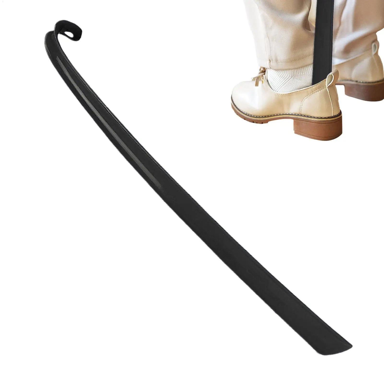 42.5x4x2.2cm Easy To Use ABS Long Handle Shoes horn Artifact Pull Pumping Shoes Professional Women Men Shoe Horn Shoes Spoon