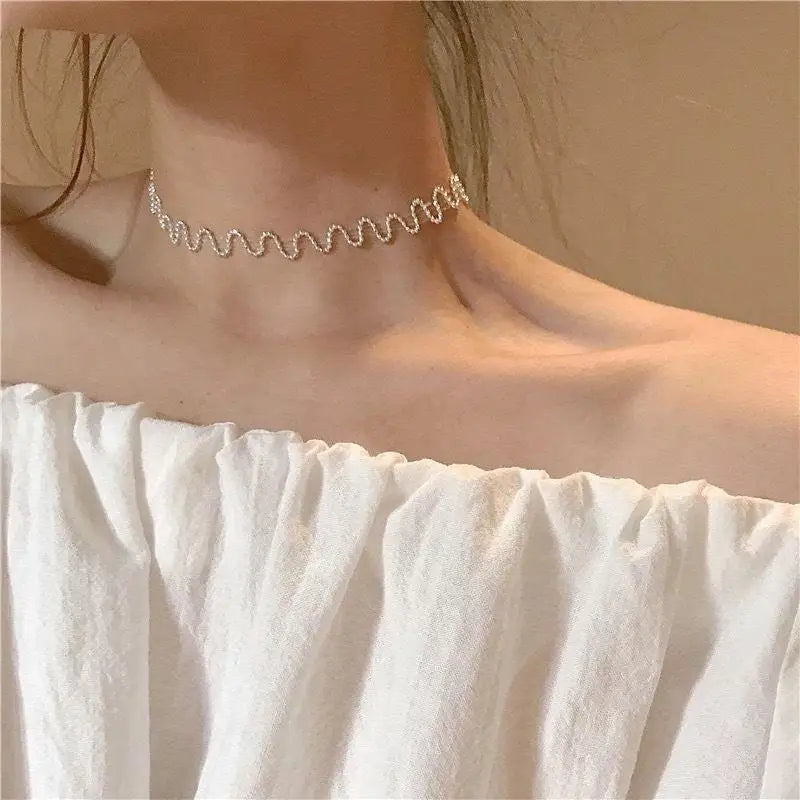 Vintage Butterfly Necklace Women Golden Stainless Steel Blade Snake Chains Aesthetic Charms Choker Women jewelry Gift To Mujer