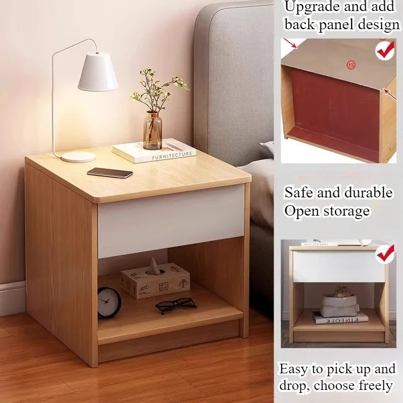 Bedside table Modern simple bedroom Simple hotel special small bedside rack Household locker Storage cabinet