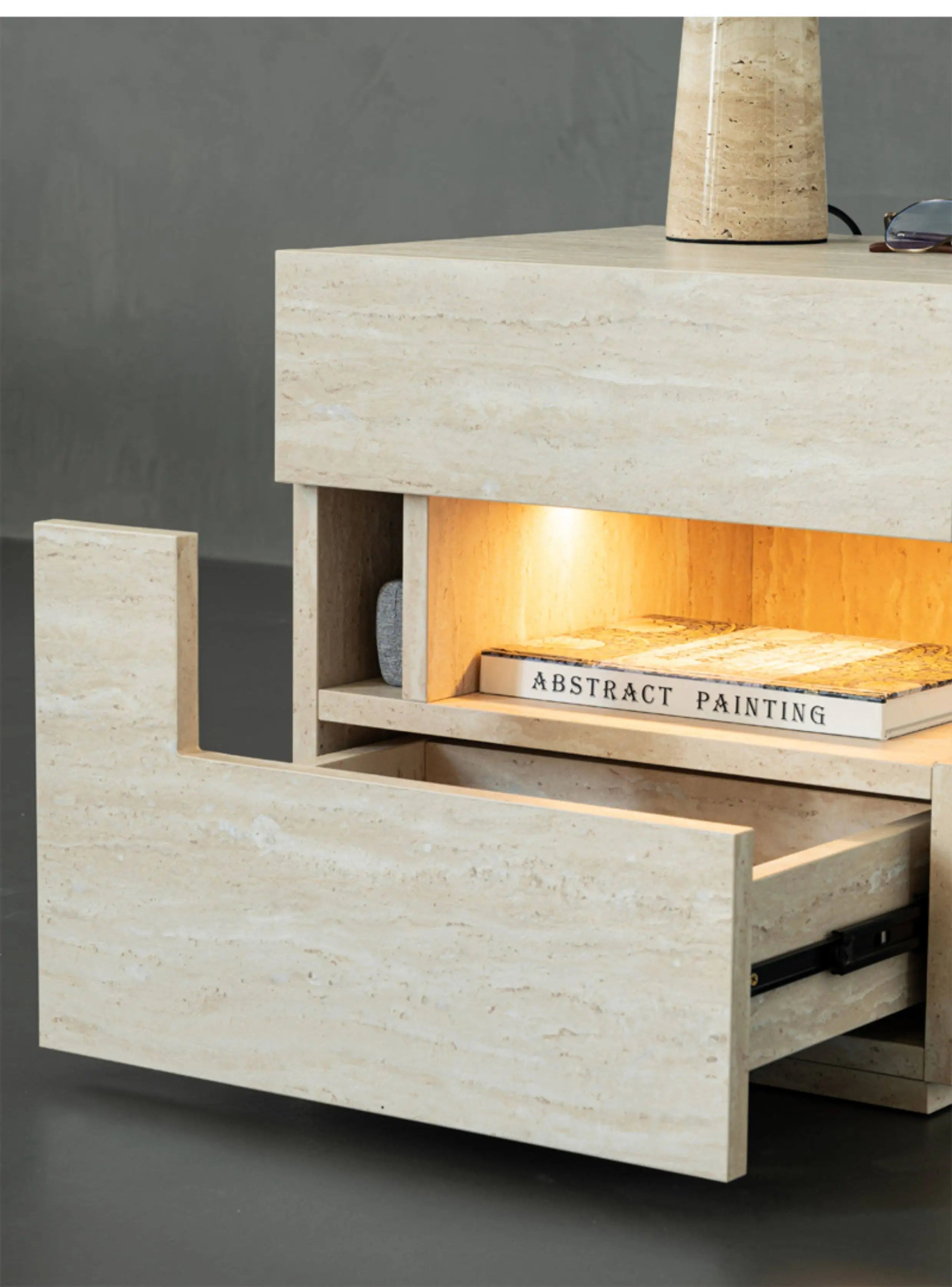 Bedroom With Drawers Bedside Table Quality Delicacy Tiny Cute Cream Style Nightstand Style Trendy Meubels Home Furniture