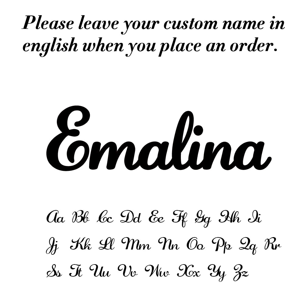 My Shape Custom Name Sparkling Necklaces Stainless Steel Customized Bling Frosted Pendants Personalized Name Chain Jewelry Gifts