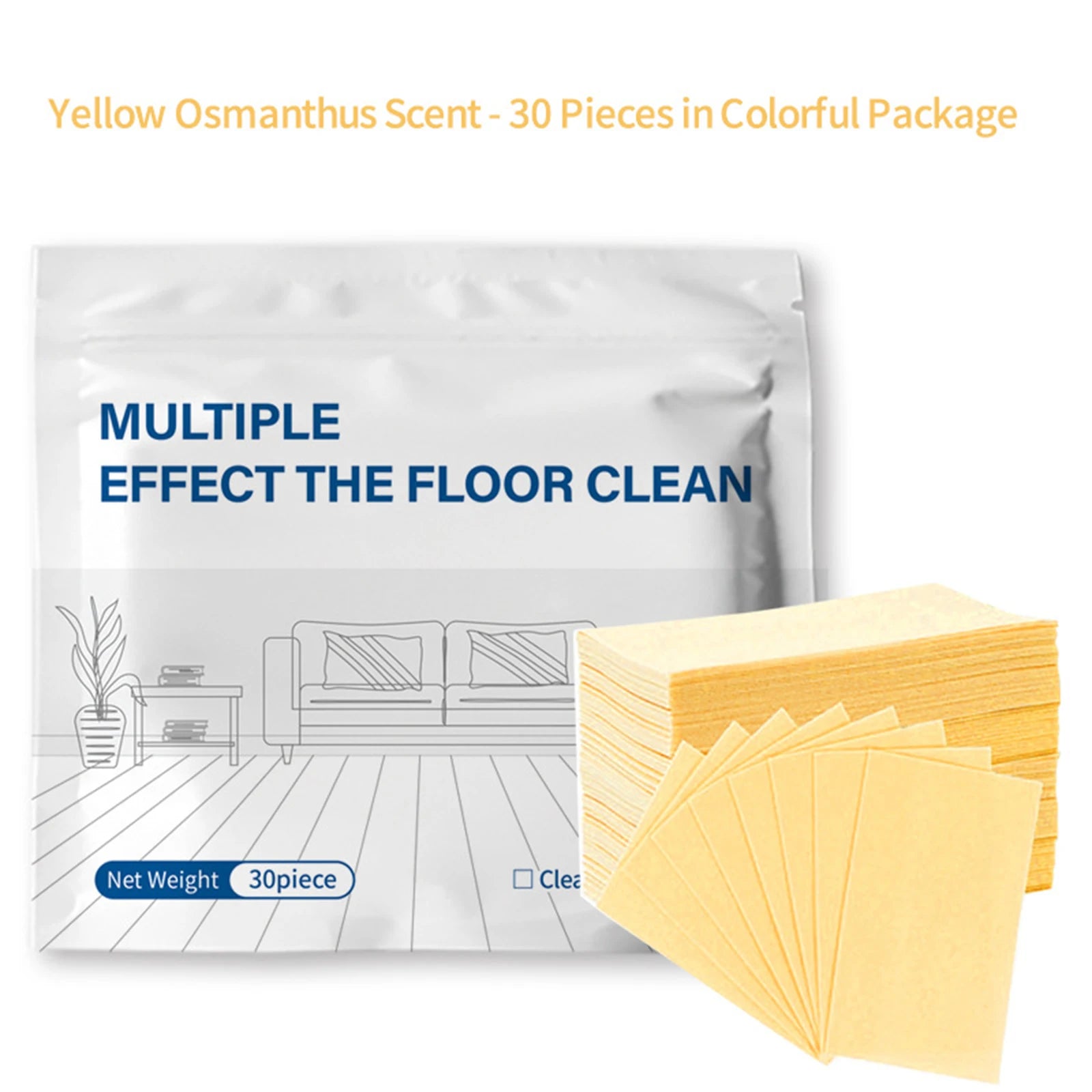 Floor Cleaner Cleaning Sheets Stain Removal Brightening and Fragrance-retaining Floor Cleaning Supplies