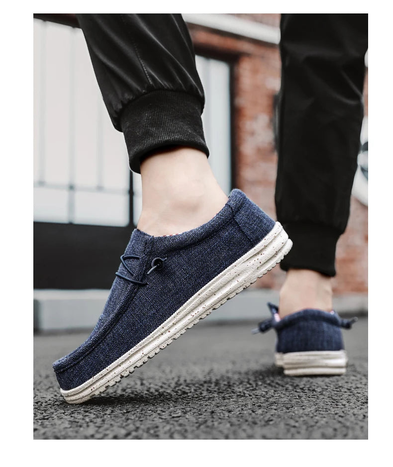 Men's Mesh Loafers Autumn Mens Vulcanized Shoes Breathable Lightweight HikingOutdoor Sports Shoes Zapato Abierto Scarpa Aperta
