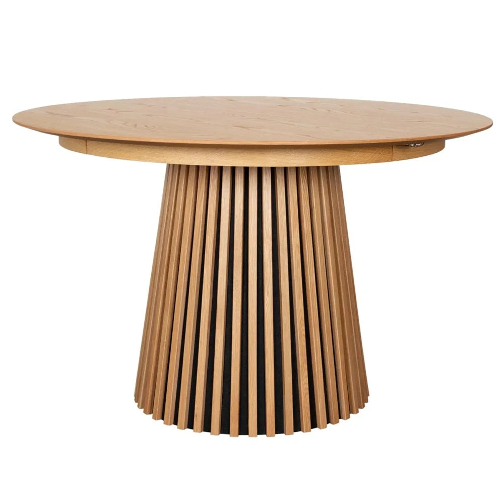 Hot Selling Dining Room Furniture Round Wood Tables Oval Extendable Dining Table
