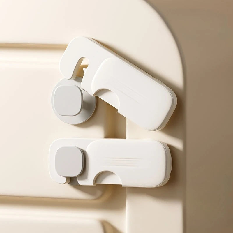 3/5/10PCS Children Safety Locks for Kitchen Cupboards Adhesive Baby Proofing Cabinet Lock for Cabinets Drawer Door Fridge