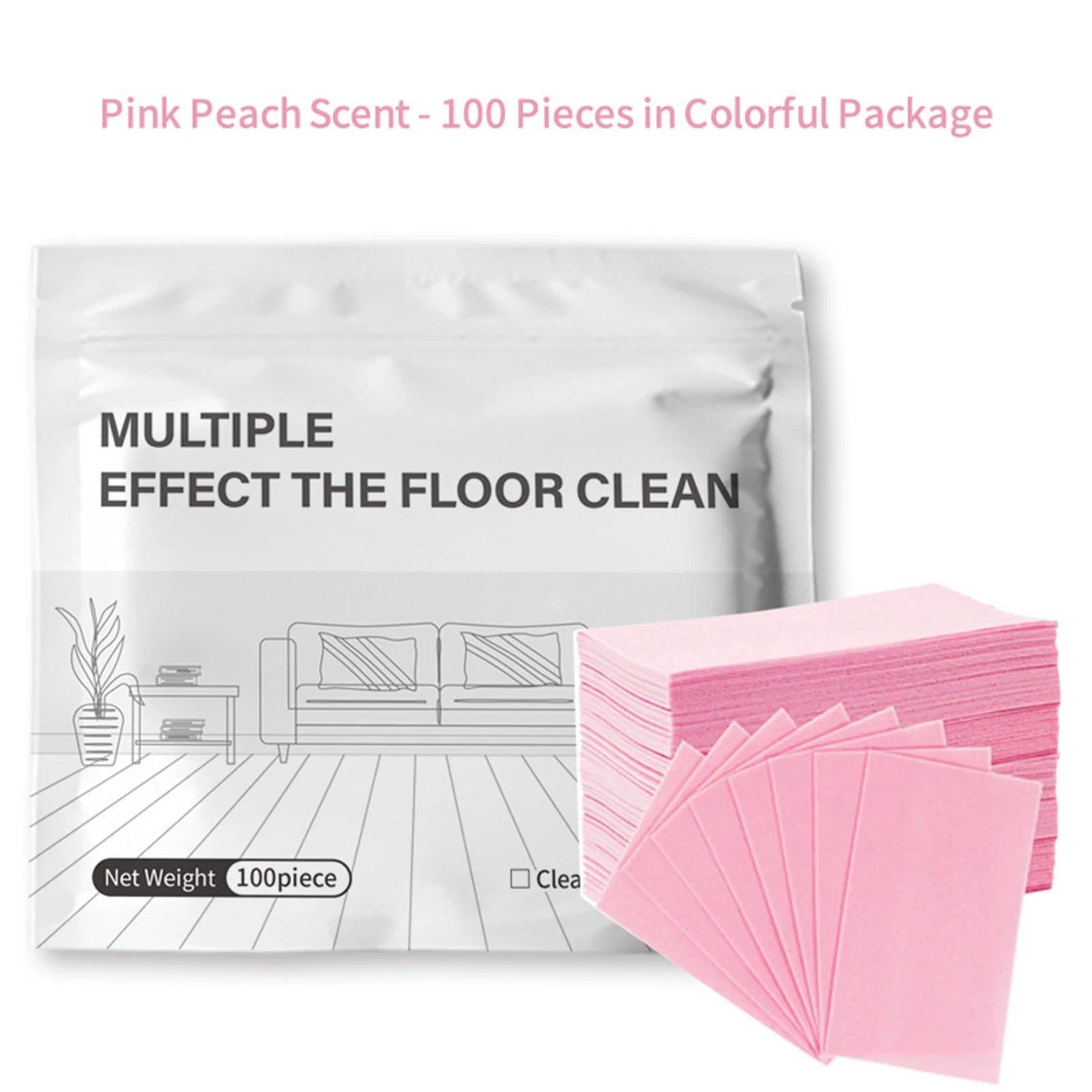 Floor Cleaner Cleaning Sheets Stain Removal Brightening and Fragrance-retaining Floor Cleaning Supplies