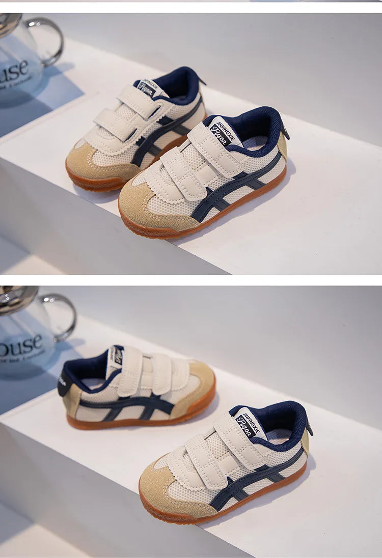 Children's Sneakers Boys Girls Soft Sole Non-slip Casual Student Running Shoes Baby Kids School Sports Shoes Warm Cotton Shoes