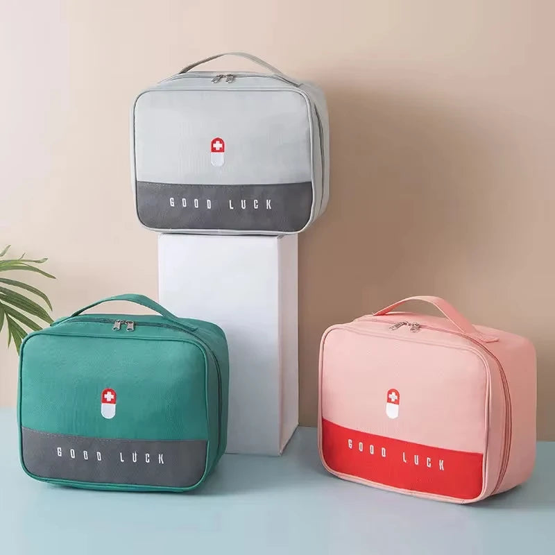 Medical Emergency Kit Portable Medicine Storage Organizers Large Capacity Storage Bag Household Storage Organization