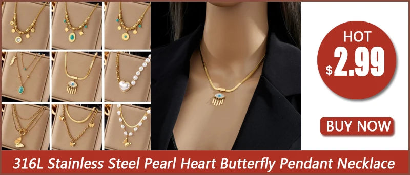 DIEYURO 316L Stainless Steel Minimalist Rectangular Pendant Korean Black Epoxy Women's Gold Necklace Exquisite Long Jewelry Gift
