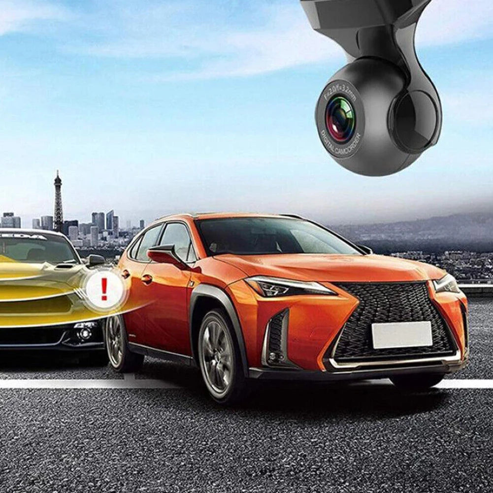 Car Dash Camera 1080P HD Driving Video Recorder 170 Degree Built-in WiFi DVR w/Night Vision Motion Detection G-Sensor Car Camera