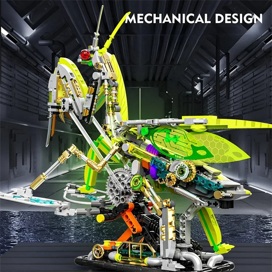 898PCS V8 Engine MOC Building Blocks Model Kit Creative Technical Assembly Educational STEM Desktop Collectible Gift for Kids