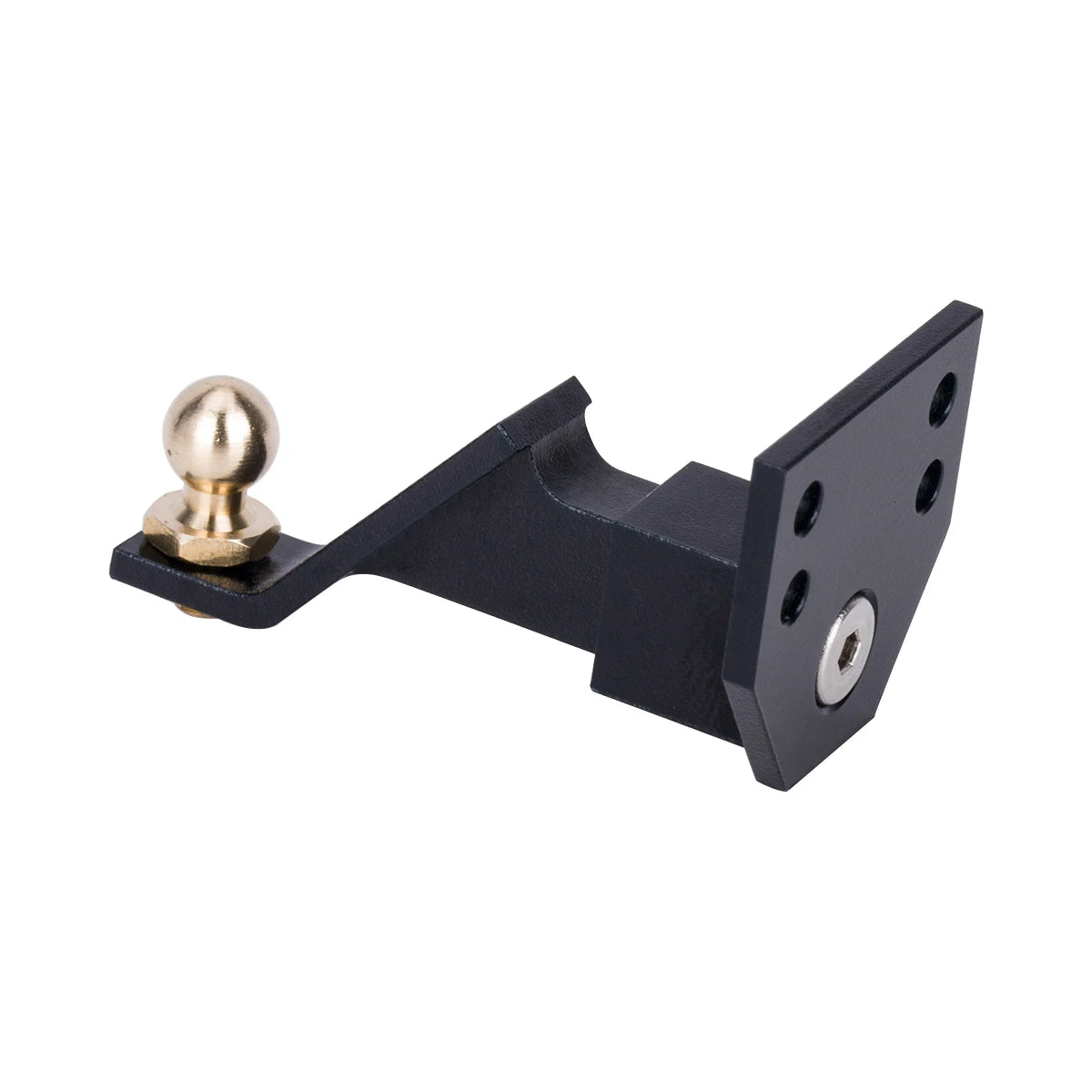 1Pcs CNC Aluminum RC Trailer Hook Drop Hitch Receiver for 1/10 RC Crawler Car D90 Upgrade Parts