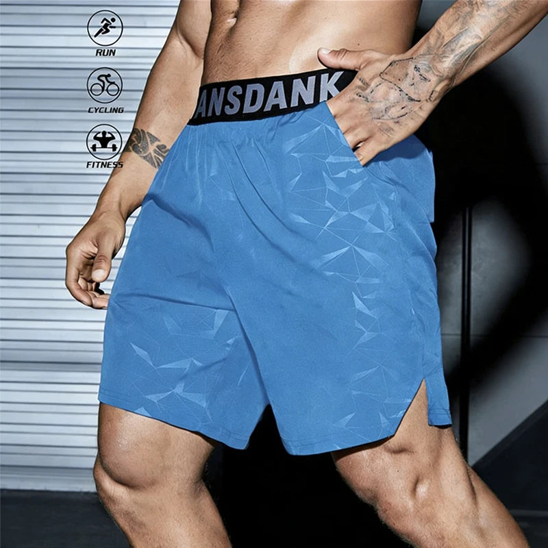 Men Running Shorts Summer Sportswear Male Football Clothing Gym Fitness Tracksuit Jogging Training Shorts Sport Short Pant Men