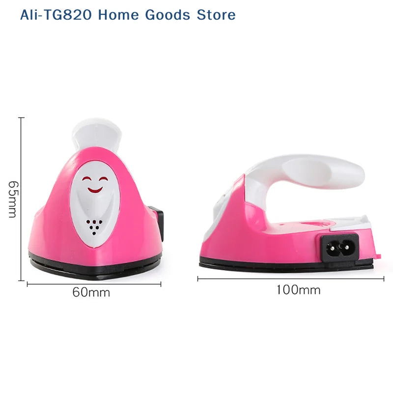 [TG820]Mini Craft Iron Electric Iron Portable Handy Heat Press Diy Small Iron For Ironing Clothes Laundry Appliances EU/US Plug