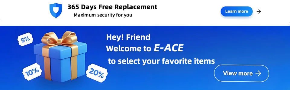 E-ACE Solar Power TPMS Car Tire Pressure Alarm Monitor System Auto Security Alarm Systems Tyre Pressure Temperature Warning