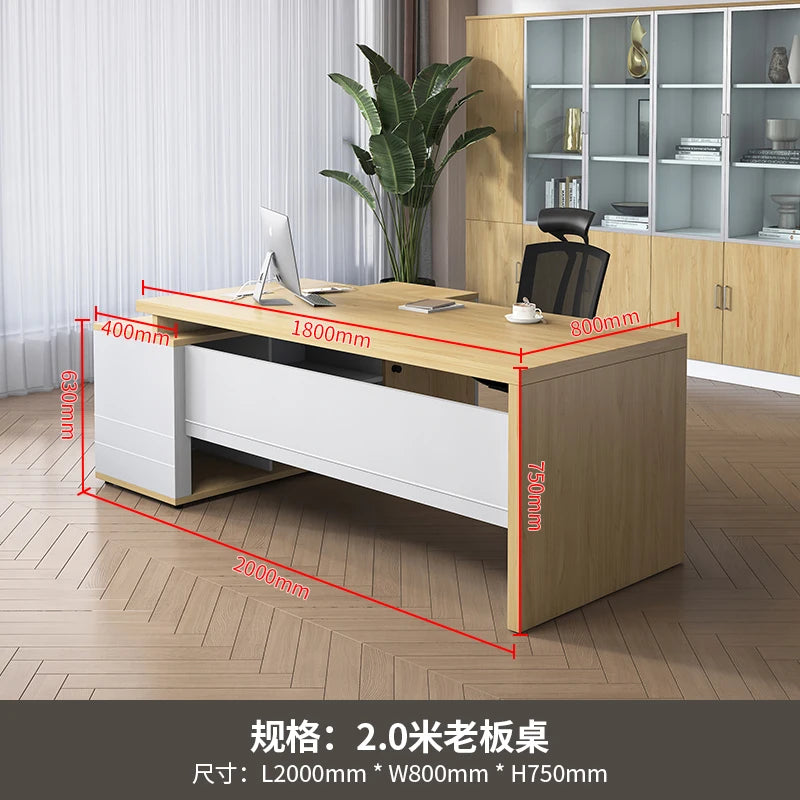Irregular European Office Desk Lounge Creative Aesthetic Modern Designer Safe Office Desk Shelves Mesa Ordenador Home Furniture
