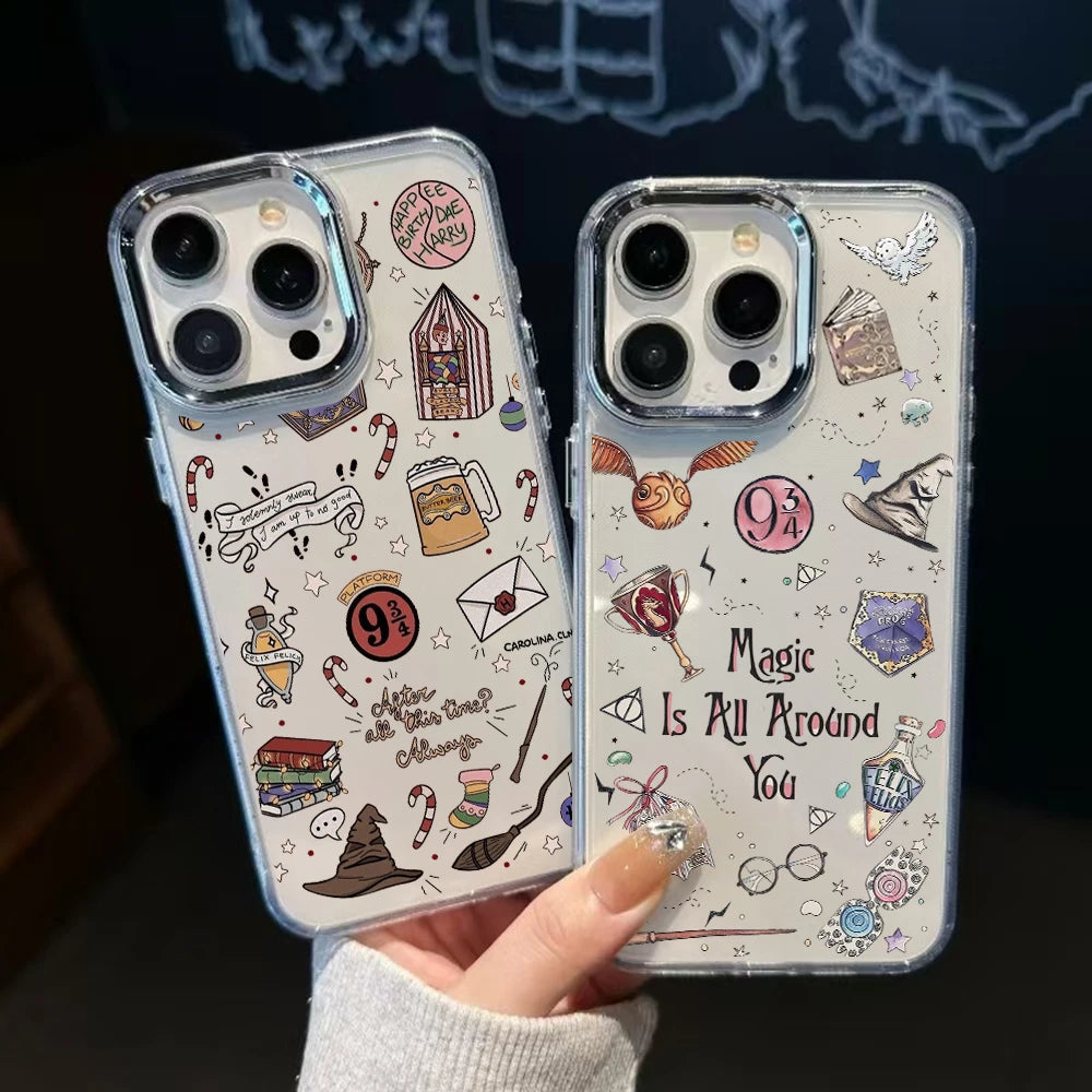 P-Potters Magic Label H-Harries Phone Case for Xiaomi Redmi Note 15 14 13 12 11 Pro Plus 15 15C 14C 13C 12C A5 4G 5G Luxury Capa