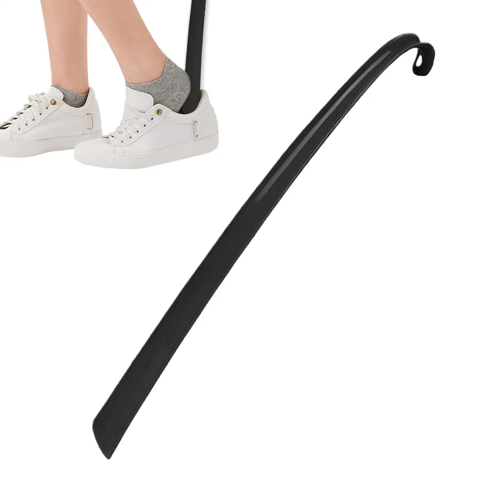 42.5x4x2.2cm Easy To Use ABS Long Handle Shoes horn Artifact Pull Pumping Shoes Professional Women Men Shoe Horn Shoes Spoon