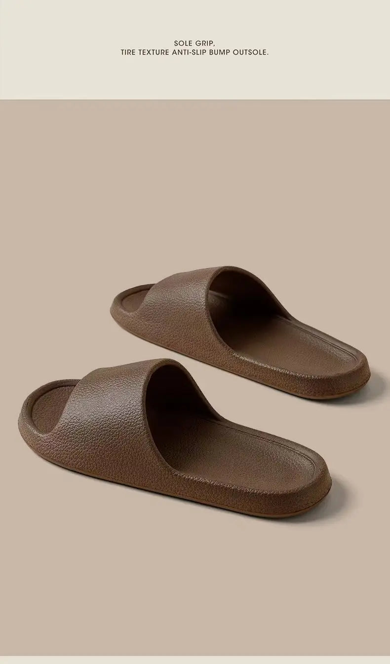 Fashion Women Slippers Summer Flat Lightweight EVA Home Bathroom Slippers Comfort Massage Couples Indoor Slides Shower Shoes