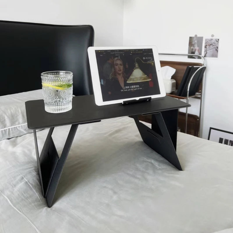 45*25*1.56cm Foldable Laptop Work Table Mini Portable Notebook Computer Holder Car Living Room Sofa Bed Working Reading TV Plays