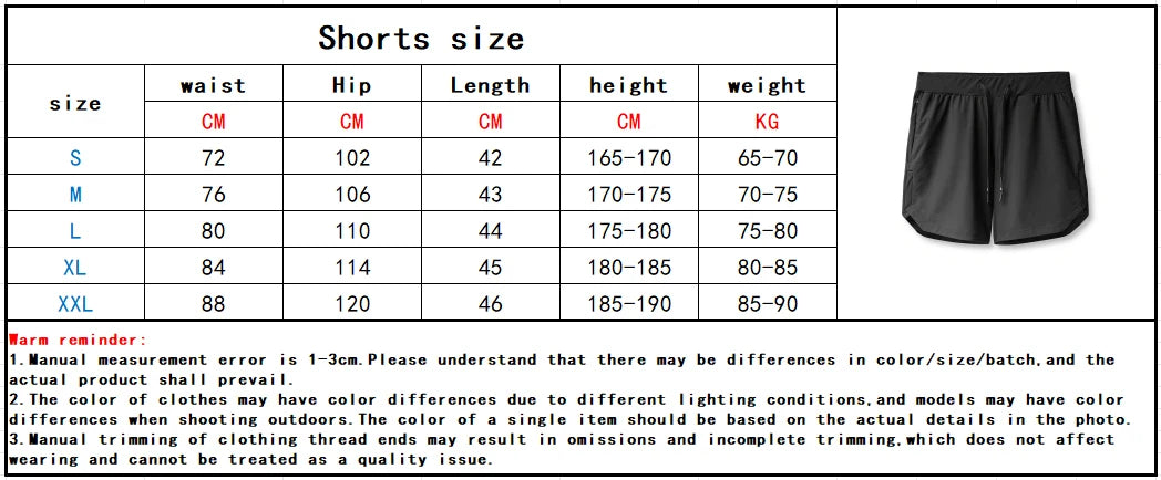 2024 Men's Single-Layer Woven Quick-Drying Solid-Color Shorts for Running, Fitness, and Casual Wear (American Fifth Pant Style)
